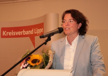 Kerstin Vieregge nach der Wahl: Dankesrede an die Mitglieder Kerstin Vieregge nach der Wahl: Dankesrede an die Mitglieder